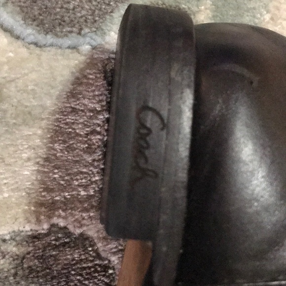 Coach black boots - Picture 2 of 3